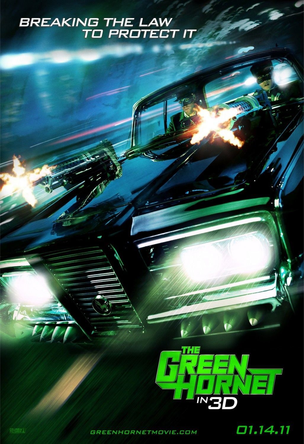 ดูหนังออนไลน์ฟรี The Green Hornet หน้ากากแตนอาละวาด