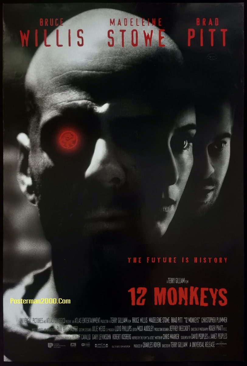 ดูหนังออนไลน์ฟรี Twelve Monkeys 12 มังกี้ส์ 12 ลิงมฤตยูล้างโลก