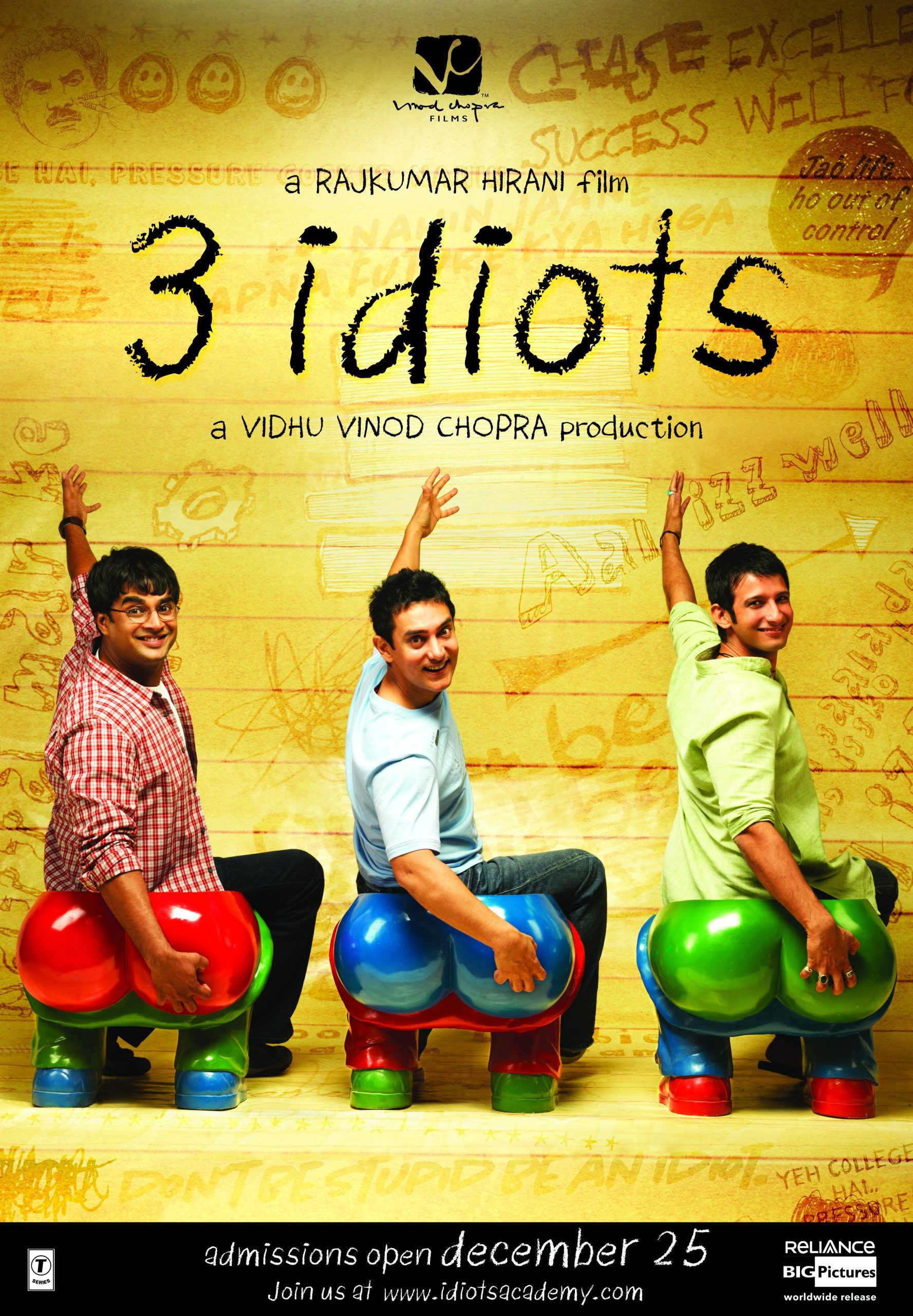 ดูหนังออนไลน์ 3 Idiots 3 อัจฉริยะปัญญาอ่อน