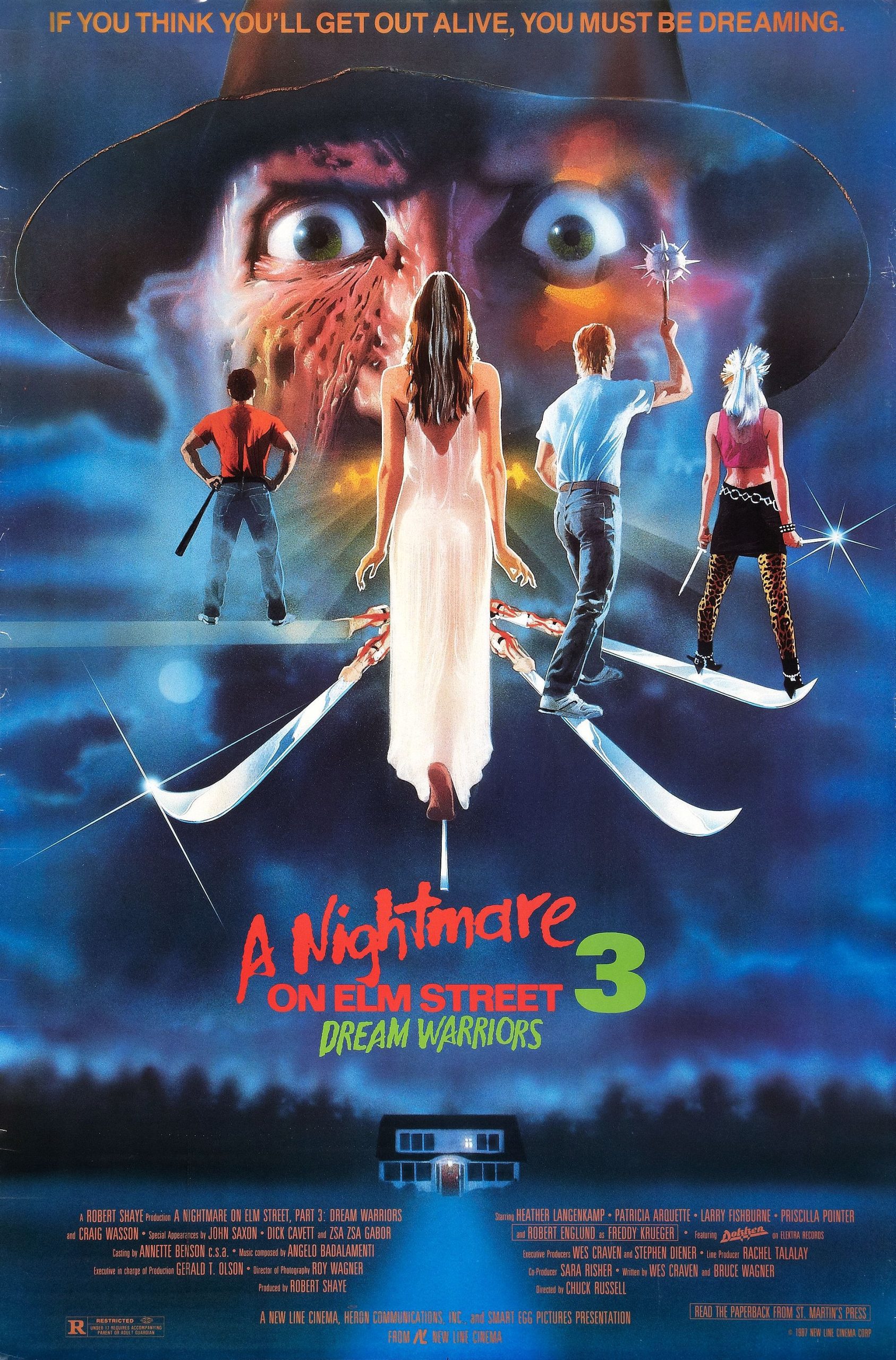 ดูหนังออนไลน์ A Nightmare on Elm Street 3: Dream Warriors