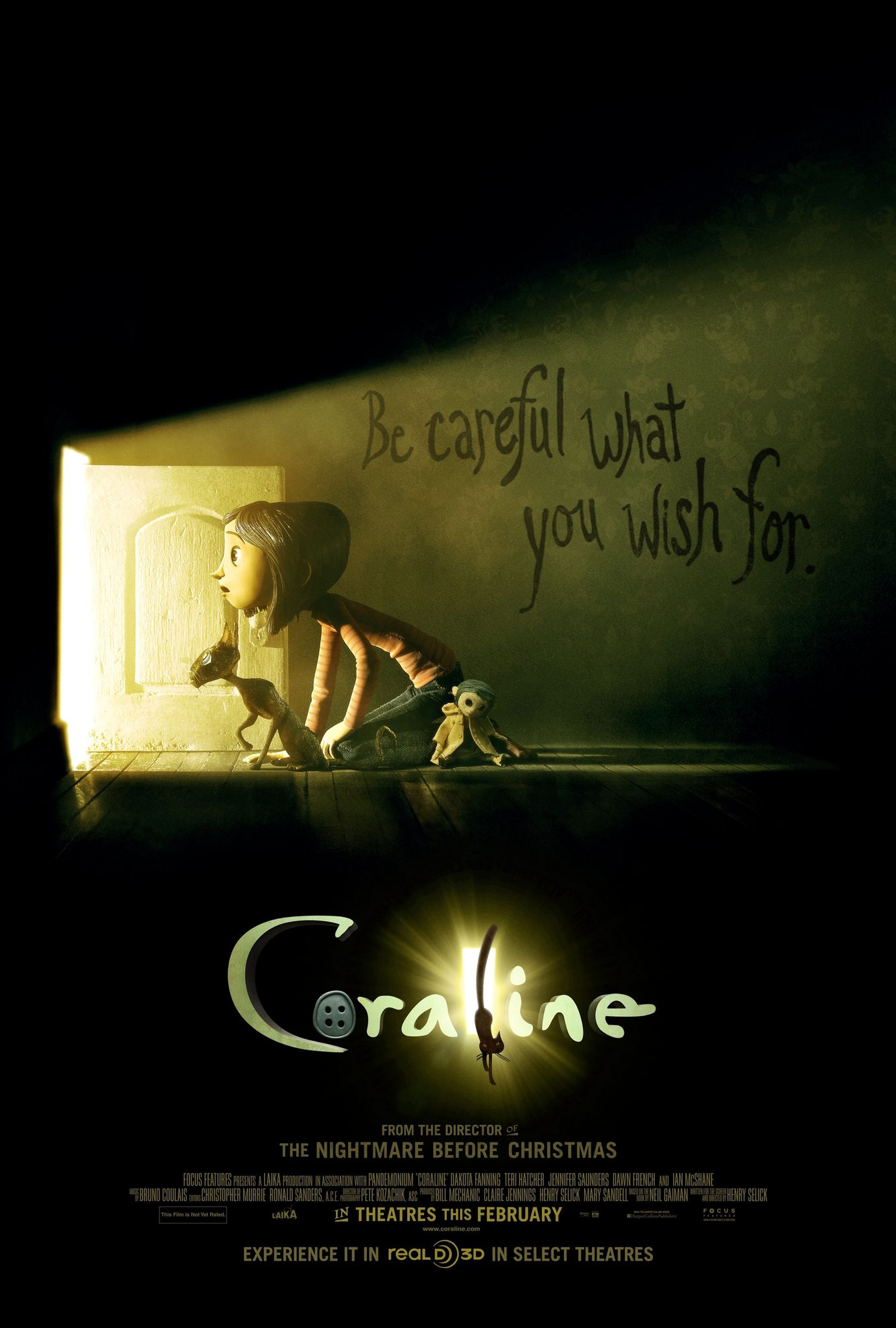 ดูหนังออนไลน์ Coraline โครอลไลน์กับโลกมิติพิศวง