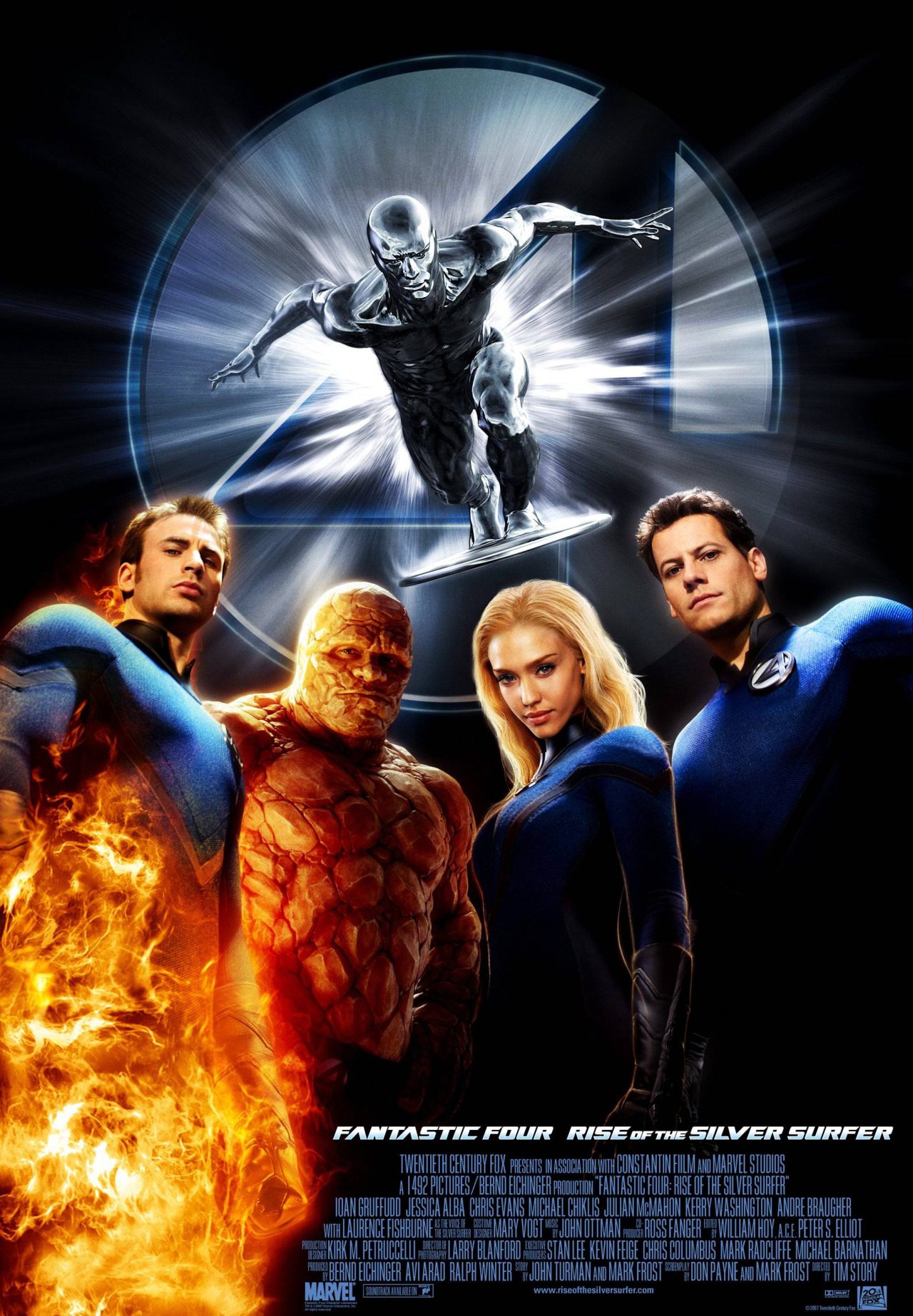 ดูหนังออนไลน์ Fantastic Four: Rise of the Silver Surfer
