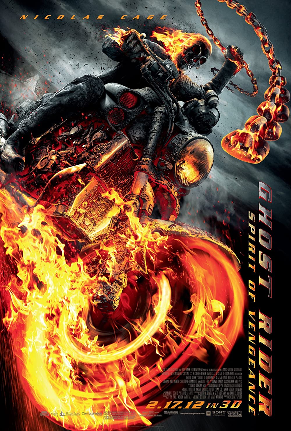 ดูหนังออนไลน์ฟรี Ghost Rider 2: Spirit of Vengeance