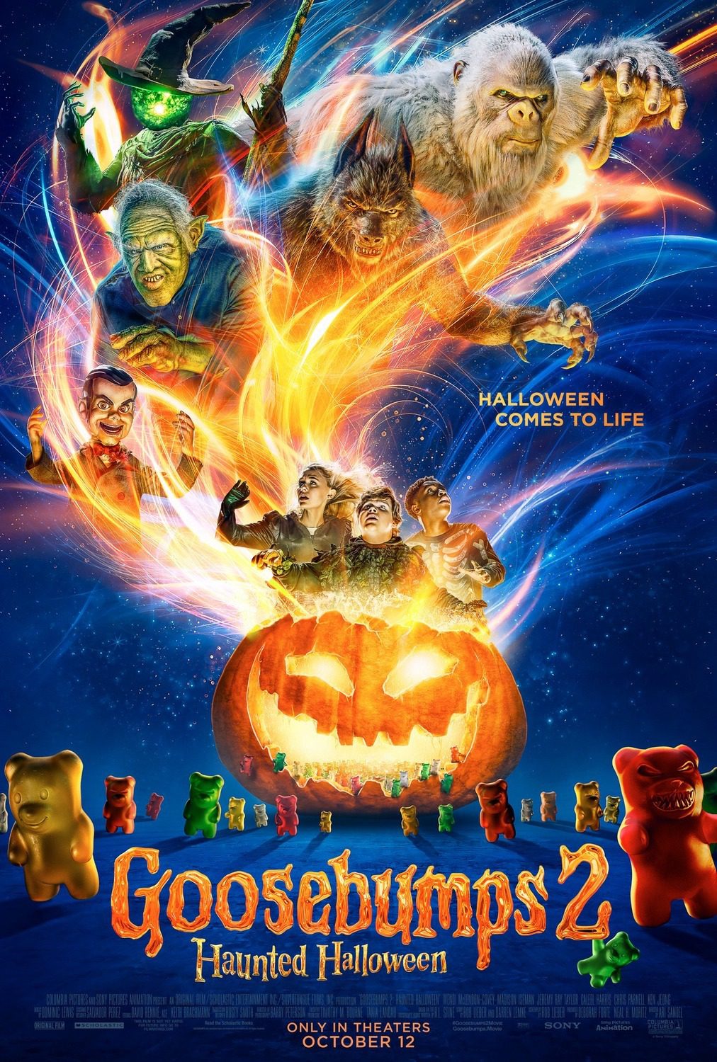 ดูหนังออนไลน์ฟรี Goosebumps 2: Haunted Halloween