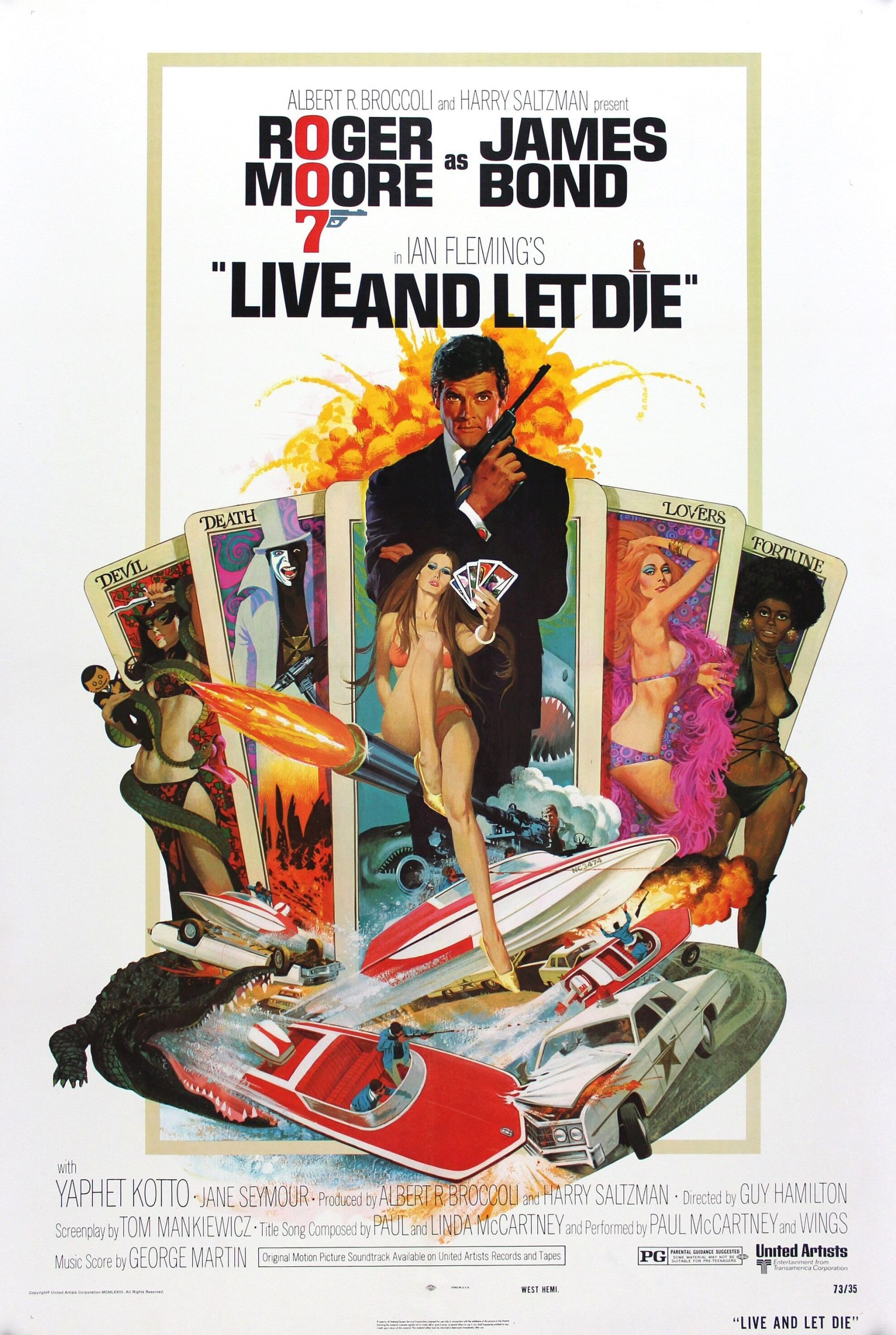 ดูหนังออนไลน์ฟรี James Bond 007 Live and Let Die พยัคฆ์มฤตยู 007