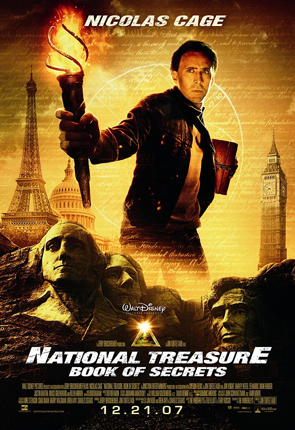 ดูหนังออนไลน์ฟรี National Treasure: Book of Secrets