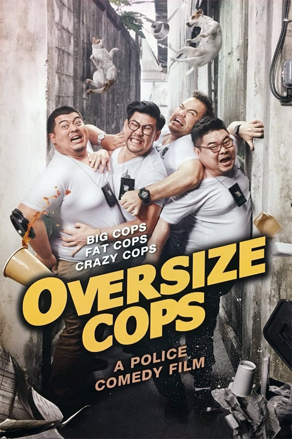 ดูหนังออนไลน์ฟรี Oversize Cops โอเวอร์ไซส์..ทลายพุง