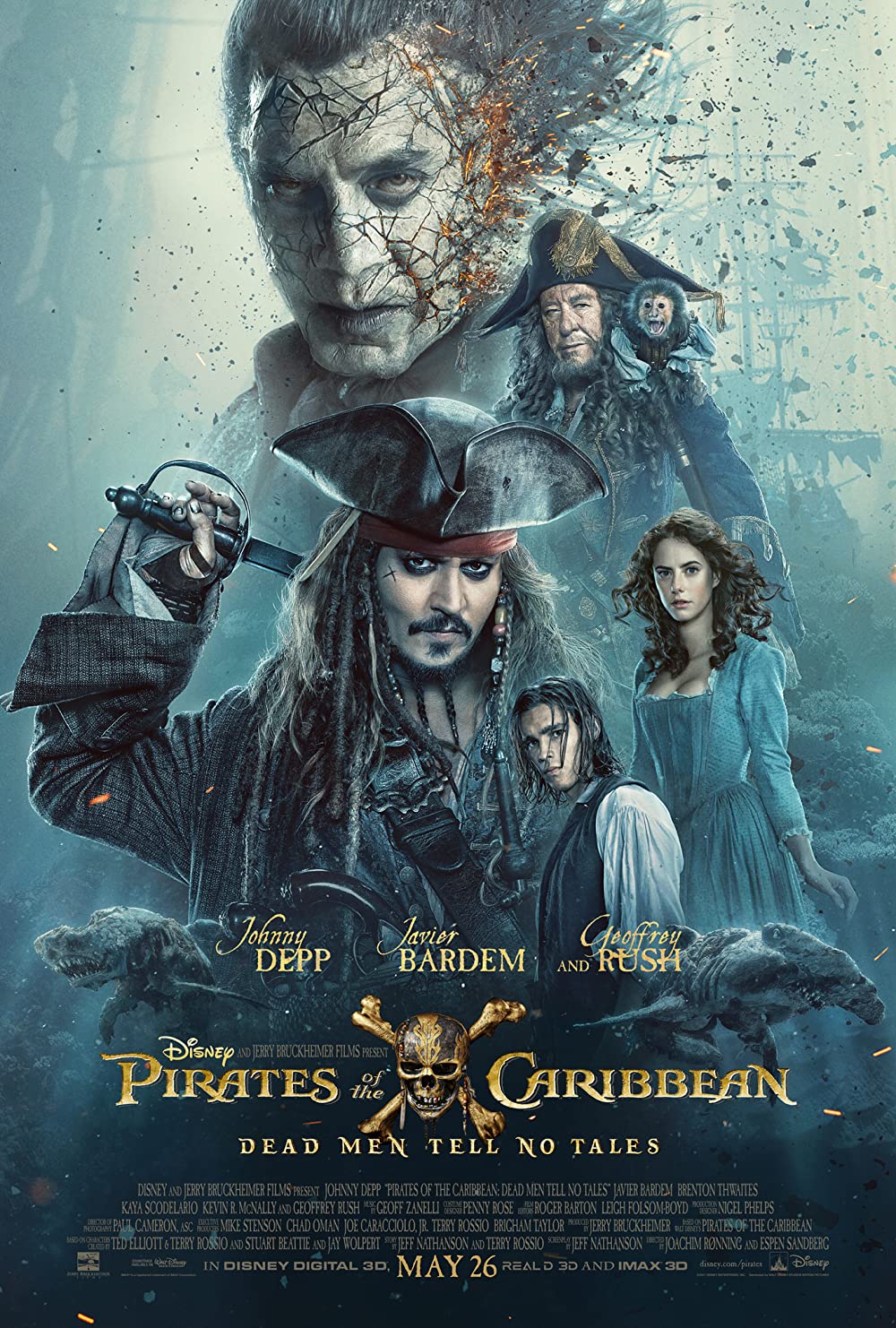ดูหนังออนไลน์ฟรี Pirates of the Caribbean: Dead Men Tell No Tales