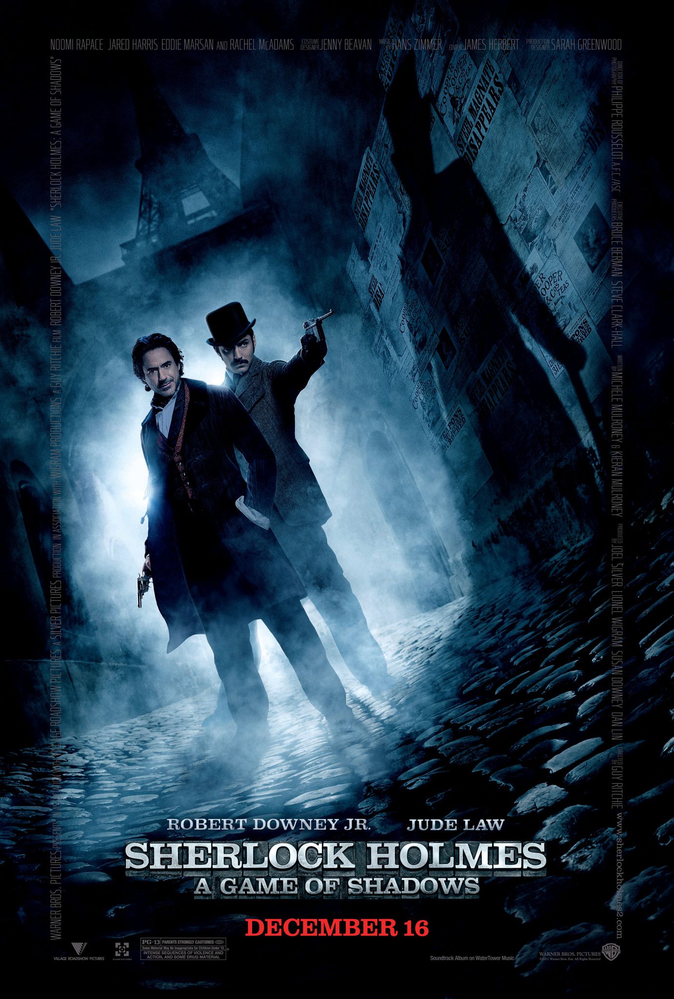 ดูหนังออนไลน์ Sherlock Holmes: A Game of Shadows