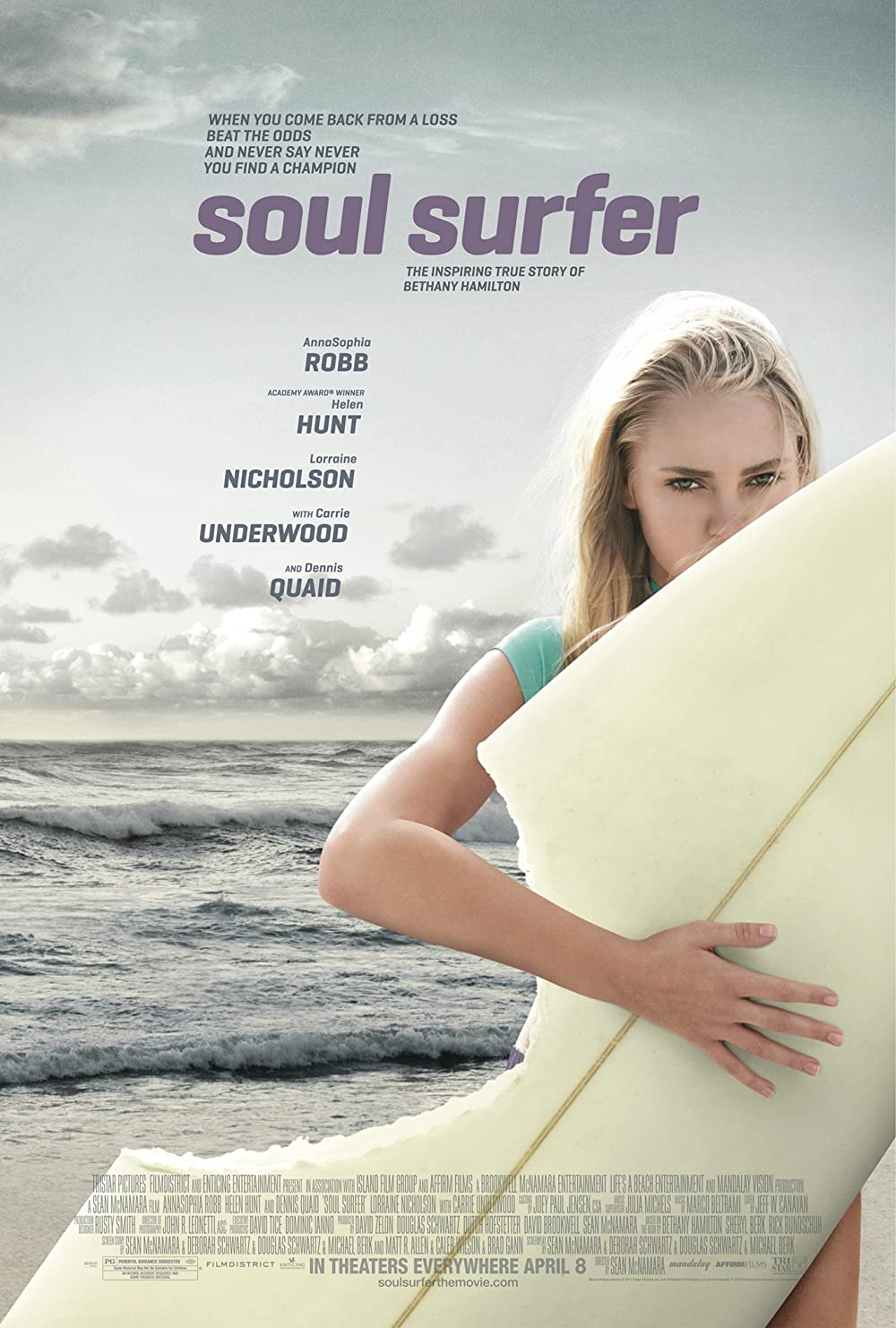 ดูหนังออนไลน์ฟรี Soul Surfer โซล เซิร์ฟเฟอร์ หัวใจกระแทกคลื่น