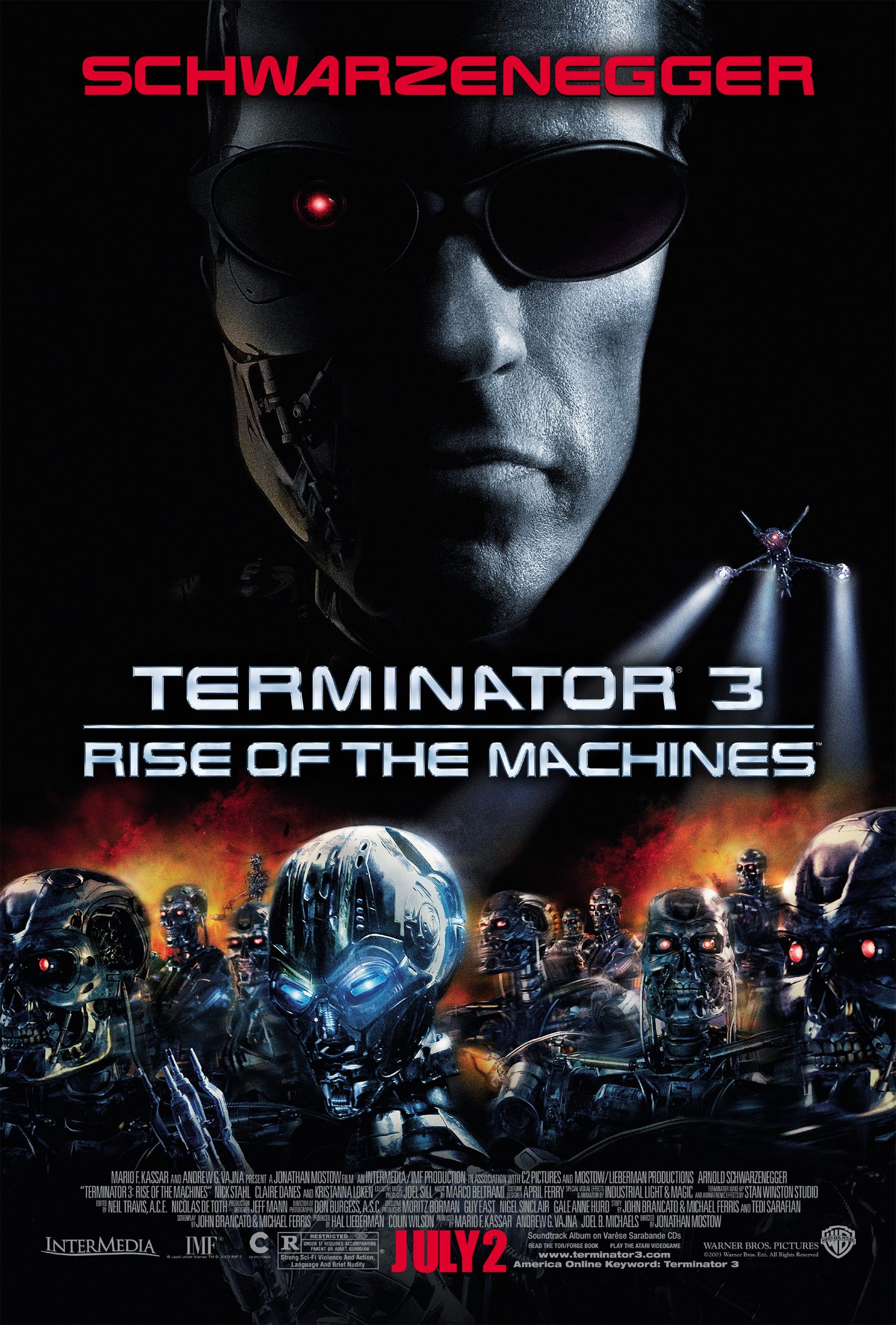 ดูหนังออนไลน์ฟรี Terminator 3: Rise of the Machines