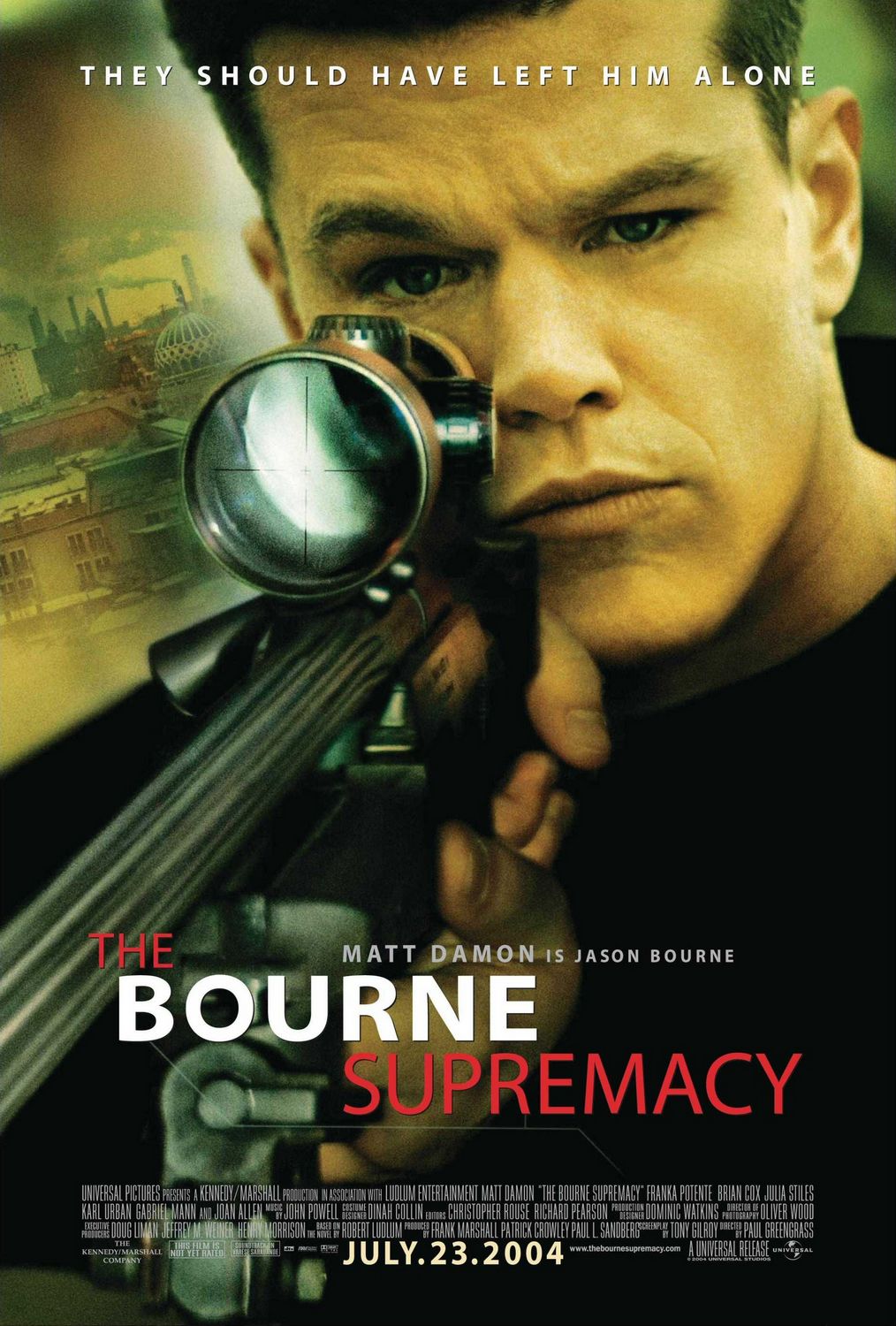 ดูหนังออนไลน์ฟรี The Bourne Supremacy สุดยอดเกมล่าจารชน