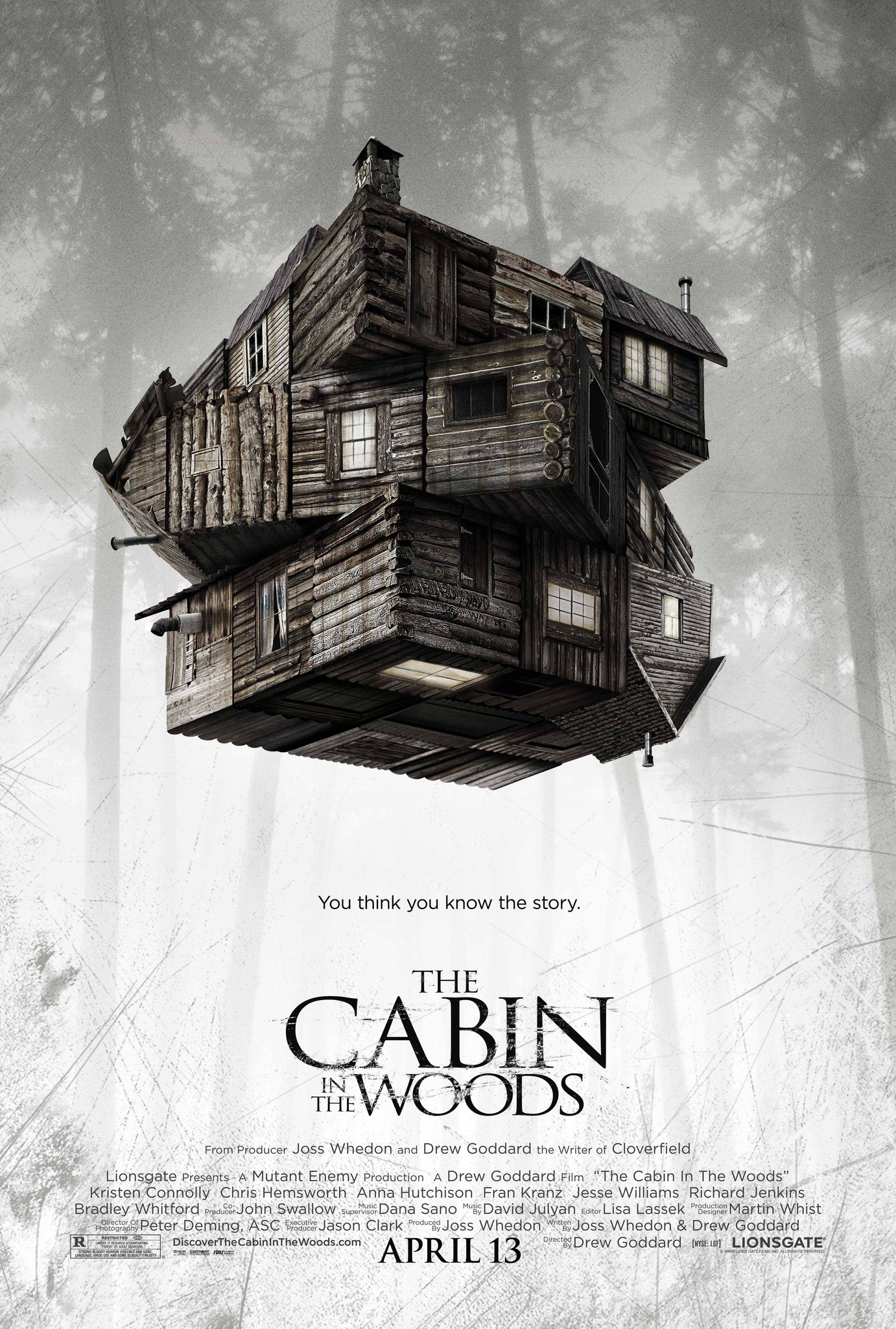 ดูหนังออนไลน์ฟรี The Cabin in the Woods แย่งตาย ทะลุตาย