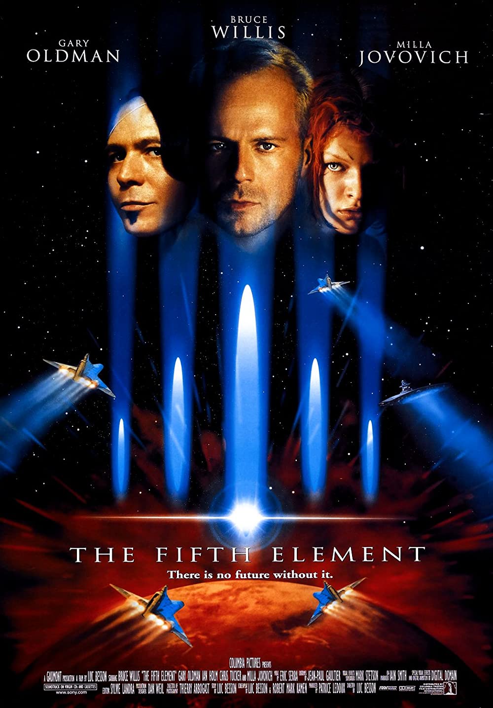 ดูหนังออนไลน์ฟรี The Fifth Element รหัส 5 คนอึดทะลุโลก
