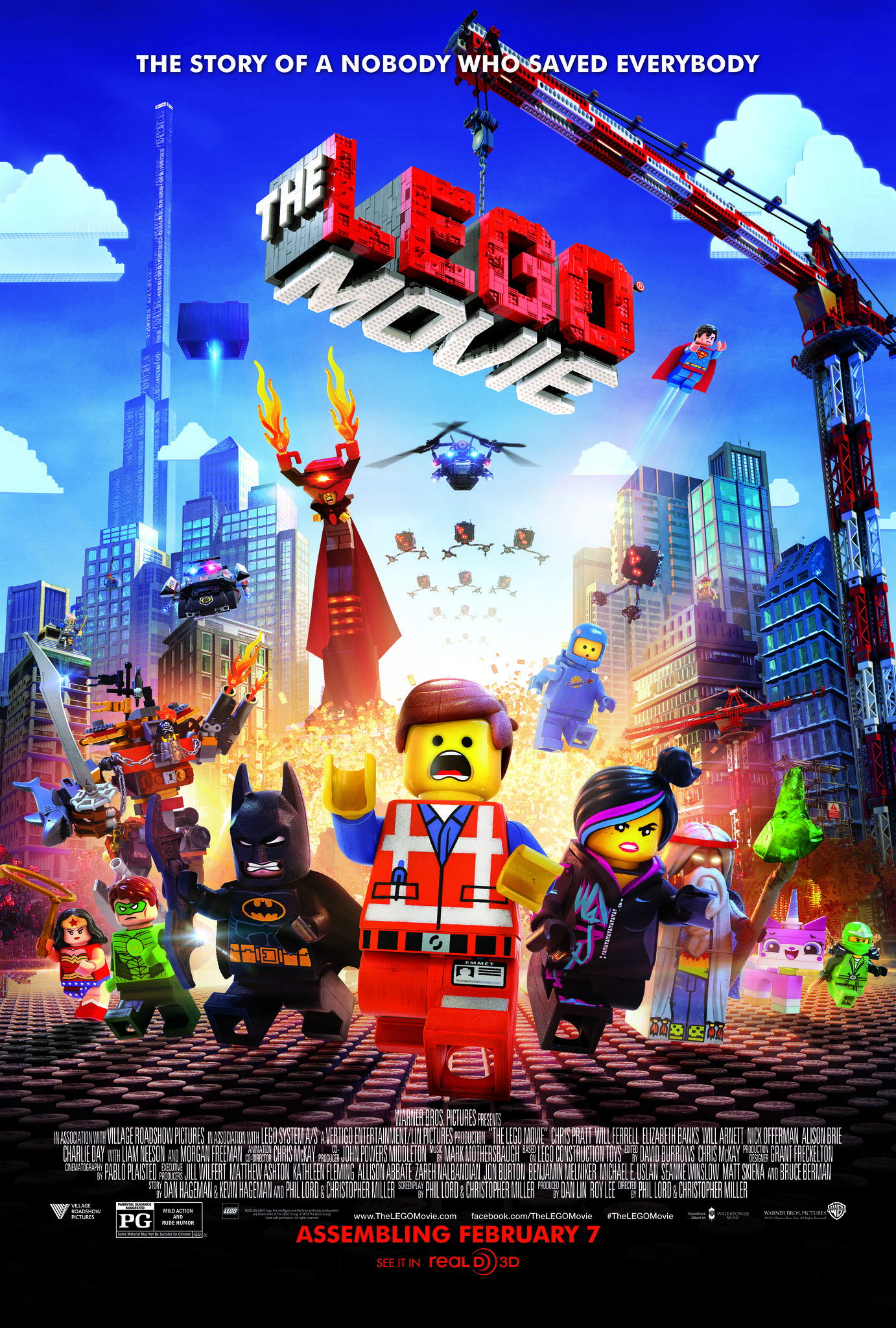 ดูหนังออนไลน์ฟรี The Lego Movie เดอะ เลโก้ มูฟวี่