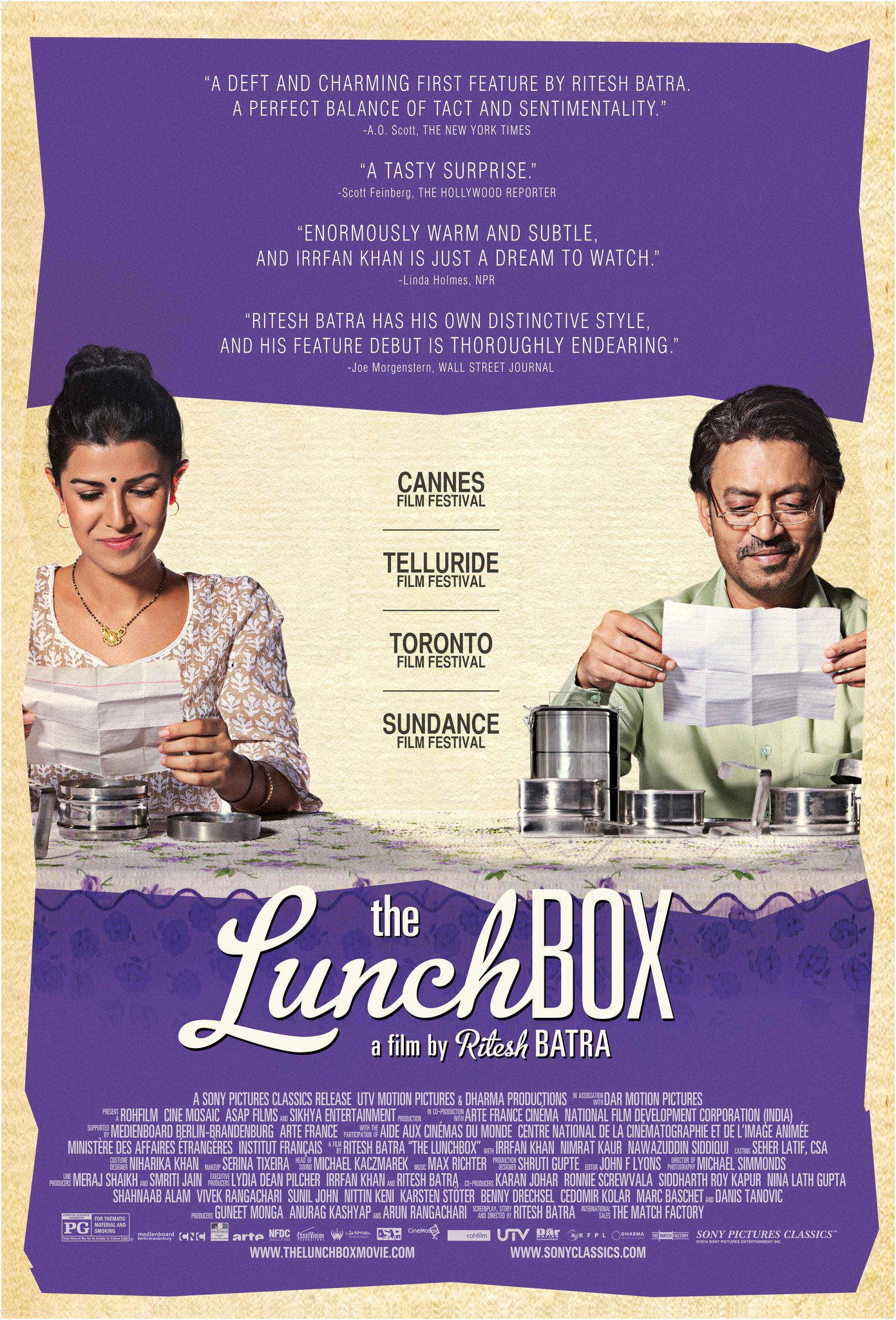 ดูหนังออนไลน์ฟรี The Lunchbox เมนูต้องมนต์รัก