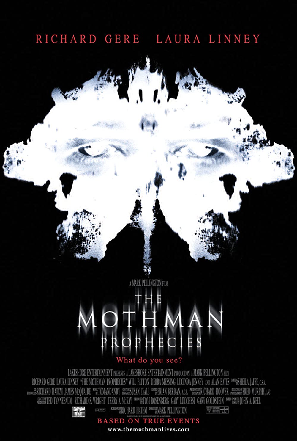 ดูหนังออนไลน์ The Mothman Prophecies ลางหลอนทูตมรณะ