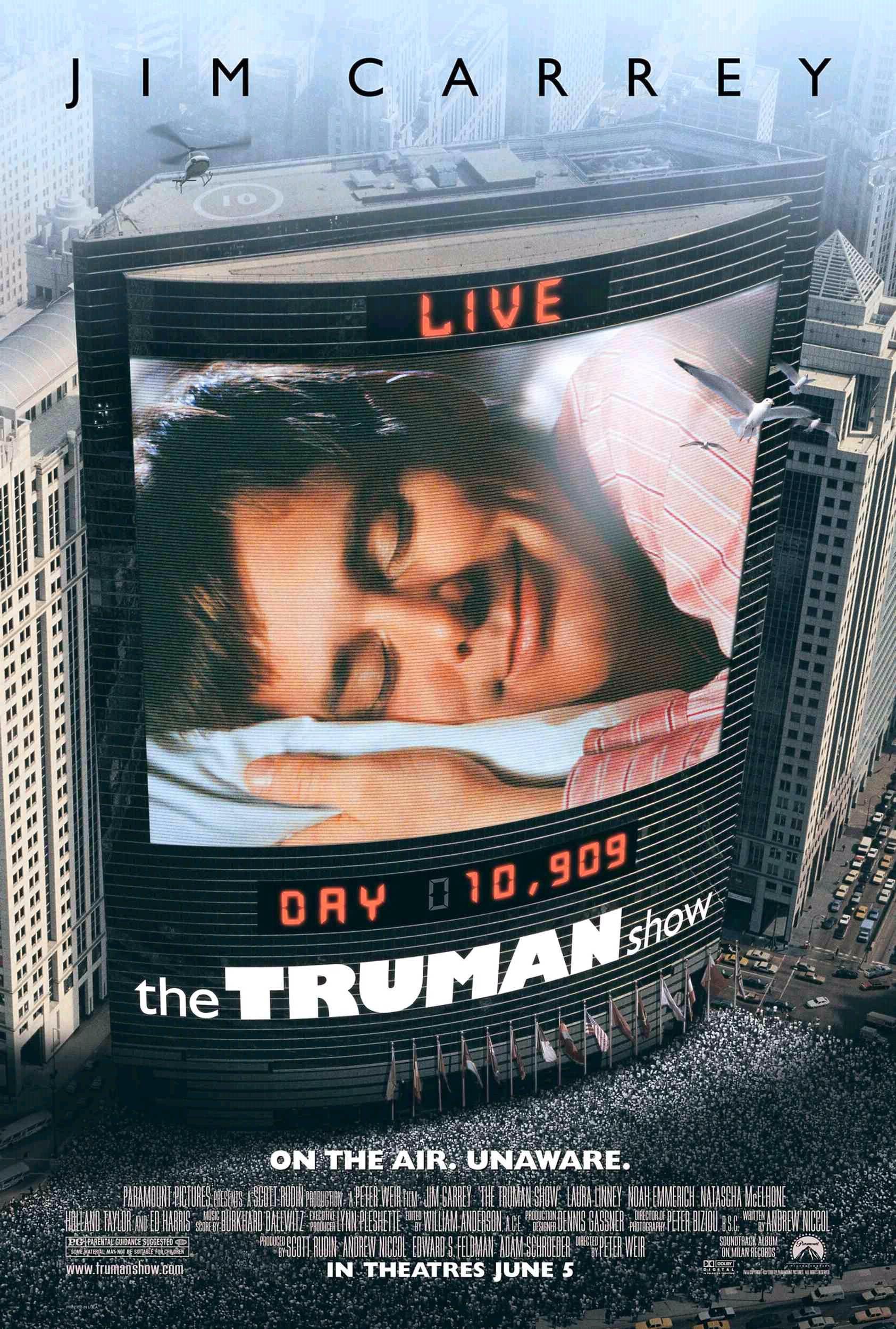 ดูหนังออนไลน์ The Truman Show ชีวิตมหัศจรรย์ ทรูแมน โชว์