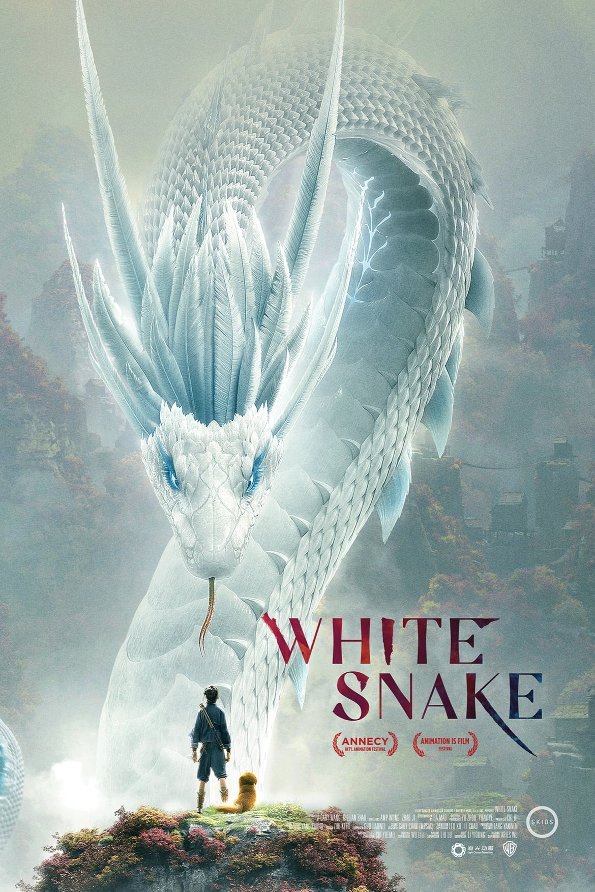 ดูหนังออนไลน์ฟรี White Snake ตำนาน นางพญางูขาว 2019